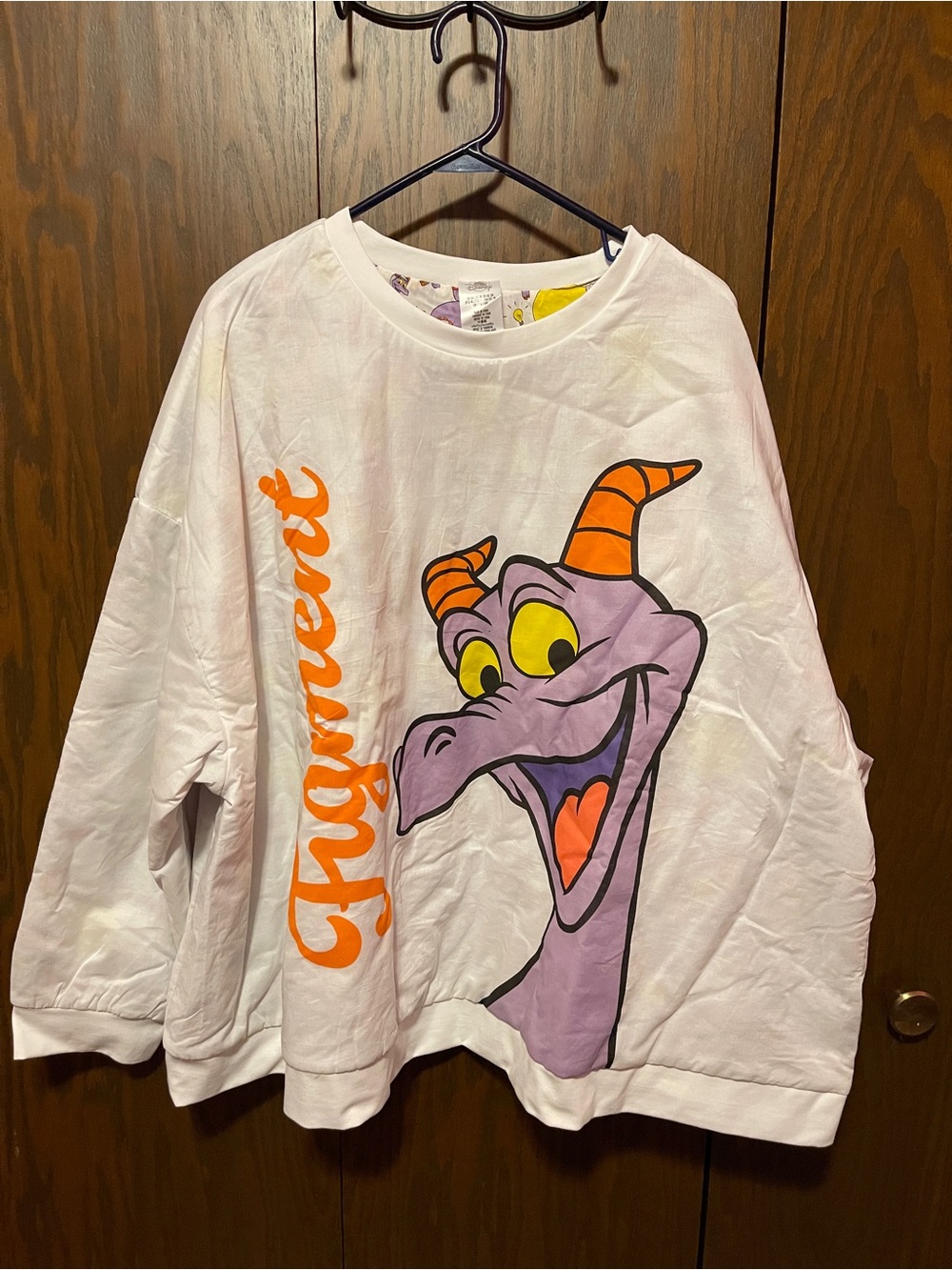 Disney Figment shirt reversible women’s size 3X New
